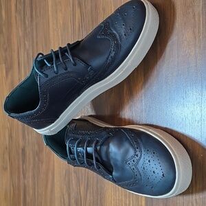 Ted Baker London Leather Rachet Brogue Lace-Up Shoes